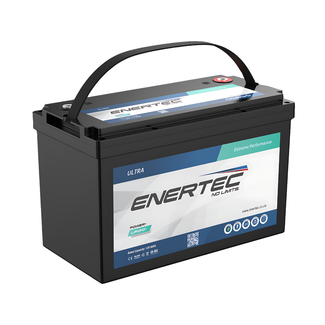 Power+ Series 12V 80Ah Lithium Iron Phosphate Battery