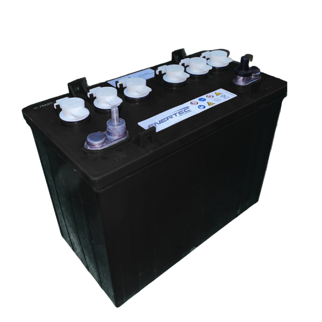 The GC12-150 12V 150Ah Enertec BLUE Lead Acid Golf carts; EV – Electric Vehicle Battery