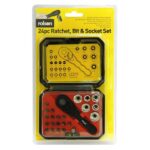 Rolson Rachet Bit and Socket Set 24pc - Image 2