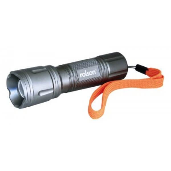 Rolson 3AAA Aluminium Torch 210 Lumens