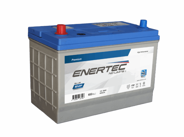 650-BLC 12V 80Ah Enertec Blue Lead Calcium Automotive Battery