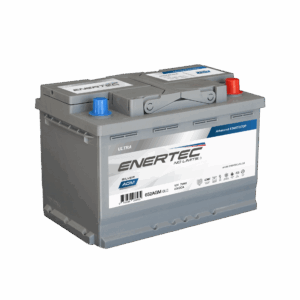 652AGM-BLS 12V 70Ah Enertec Silver AGM Automotive Battery