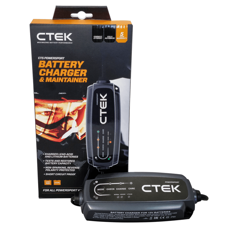 CTEK CT5 Powersport Vehicle – 12V 2.3A Charger